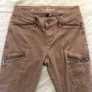 White House Black Market The Skimmer Pant, 0, Cappuccino